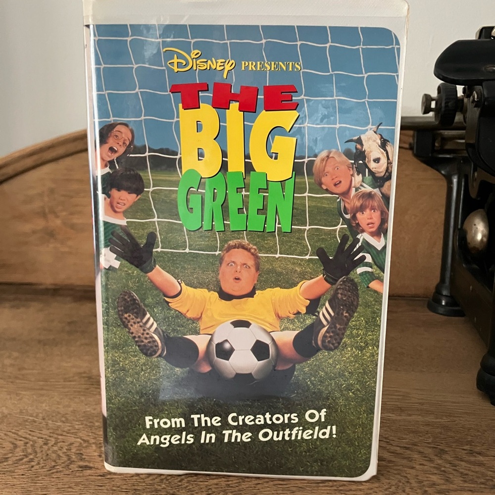 Disney The Big Green VHS with Yellow and Green
